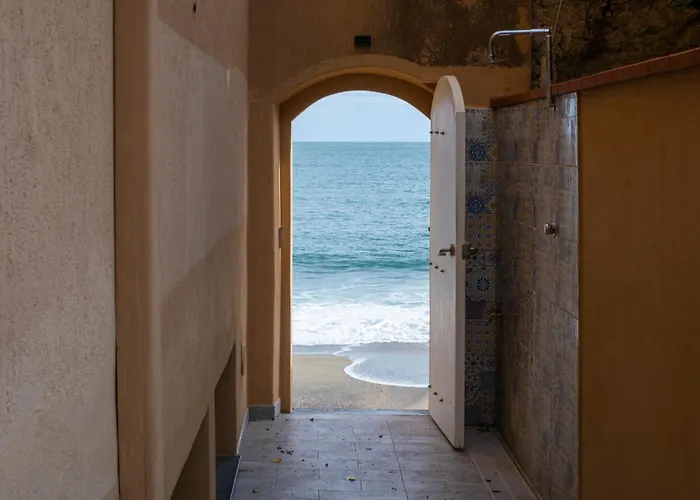公寓 Villa Liliana - Faro - Esclusivo Con Accesso Diretto Alla Spiaggia